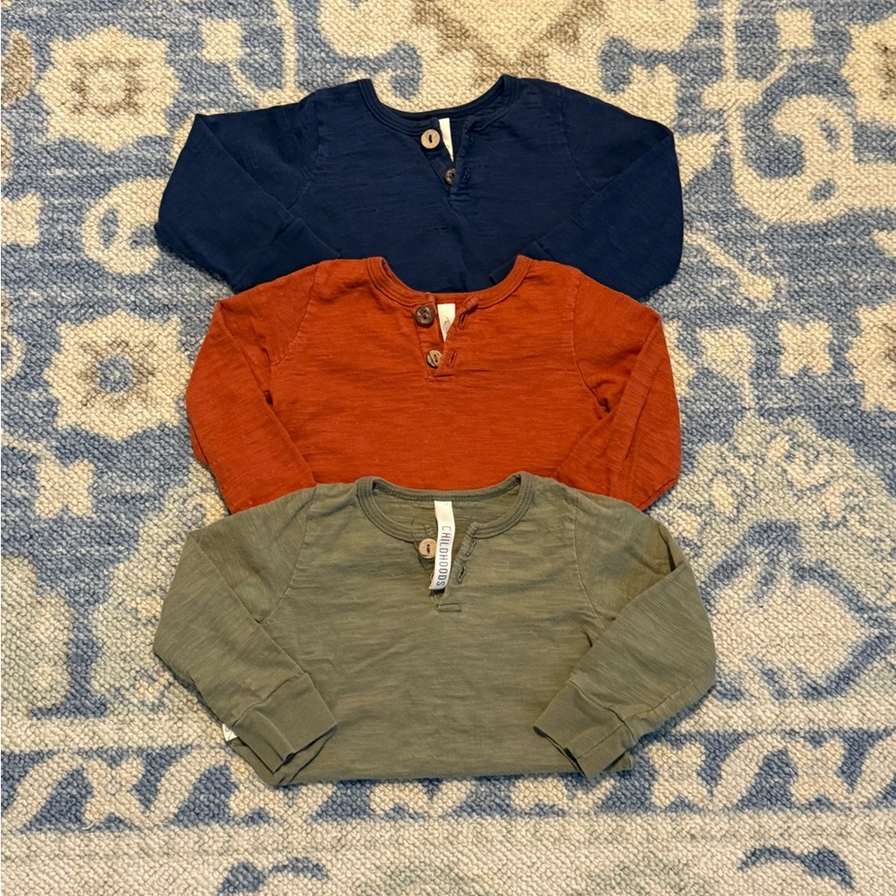 Childhoods Clothing Henley Shirt Bundle